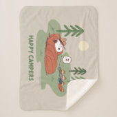 pinda's | Snoopy- en Woodstock Slappers Sherpa Deken (Voorkant)