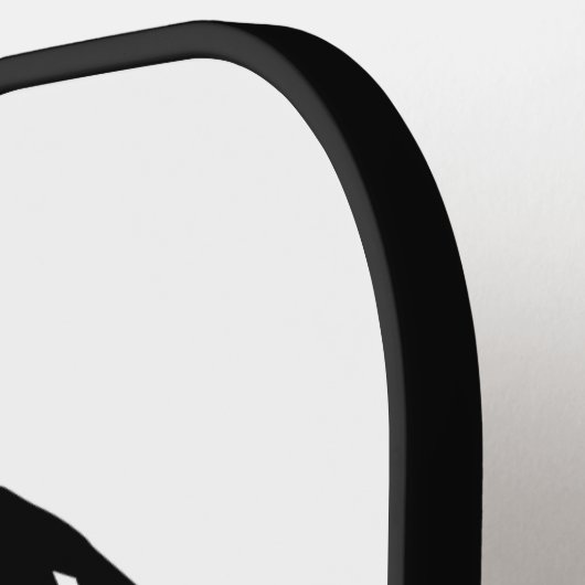 pinda's | Snoopy Face | Jouw namen toevoegen Pickleball Paddle (Links Detail)