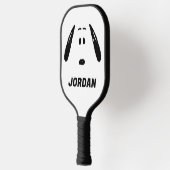 pinda's | Snoopy Face | Jouw namen toevoegen Pickleball Paddle (Links)