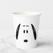 pinda's | Snoopy Face Papieren Bekers (Voorkant)