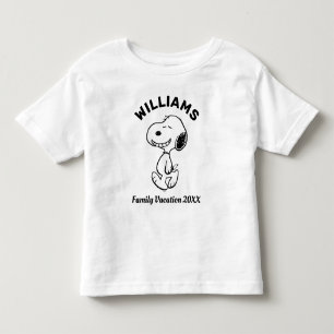 pinda's Snoopy Family Vacking Kinder Shirts