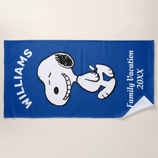 pinda's | Snoopy Family Vacking Strandlaken (Voorkant)