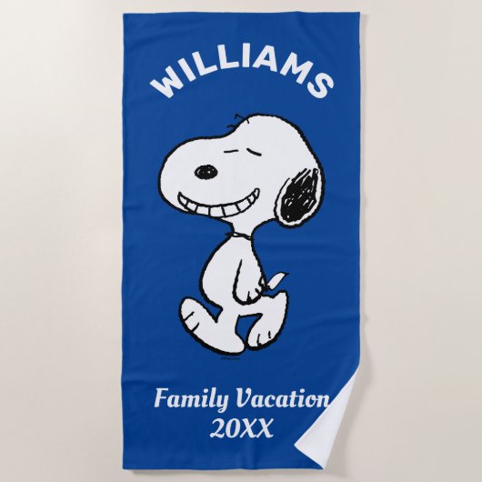 pinda's | Snoopy Family Vacking Strandlaken (Voorkant)