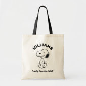 pinda's | Snoopy Family Vacking Tote Bag (Voorkant)