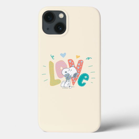 pinda's | Snoopy Flower Love Case-Mate iPhone Case (Achterkant)