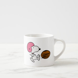 pinda's   Snoopy Football Kicker Espresso Kop