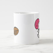 pinda's | Snoopy Football Kicker Grote Koffiekop (Voorkant)