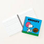 pinda's | Snoopy Football Kicker Notitieboek (Binnen)