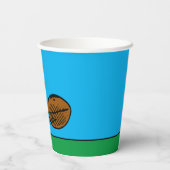 pinda's | Snoopy Football Kicker Papieren Bekers (Achterkant)