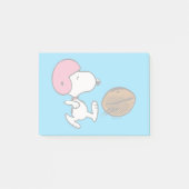 pinda's | Snoopy Football Kicker Post-it® Notes (Voorkant)