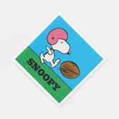 pinda's | Snoopy Football Kicker Servet (Hoek)