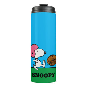 pinda's   Snoopy Football Kicker Thermosbeker