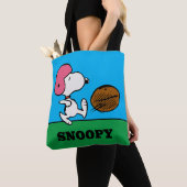 pinda's | Snoopy Football Kicker Tote Bag (Dichtbij)