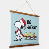 pinda's | Snoopy & Friends Winter Scarf Hangend Wandkleed (Gebogen)