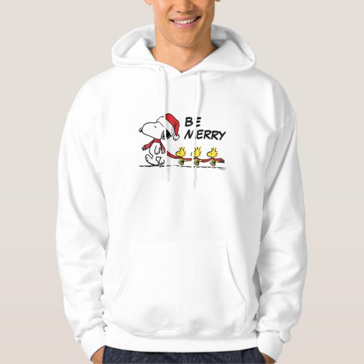 pinda's | Snoopy & Friends Winter Scarf Hoodie (Voorkant)