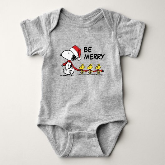 pinda's | Snoopy & Friends Winter Scarf Romper (Voorkant)