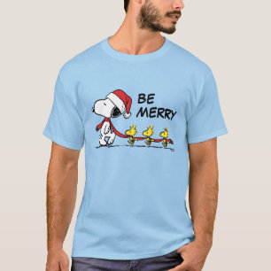 pinda's   Snoopy & Friends Winter Scarf T-shirt