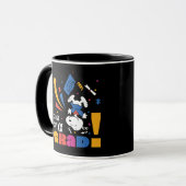 Pinda's Snoopy Gefeliciteerd Geslaagd Afstuderen C Mok (Voorkant links)