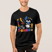 Pinda's Snoopy Gefeliciteerd Geslaagd Afstuderen C Tri-Blend Shirt (Voorkant)