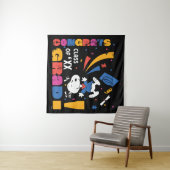 Pinda's Snoopy Gefeliciteerd Geslaagd Afstuderen C Wandkleed (In Situ (horizontaal))