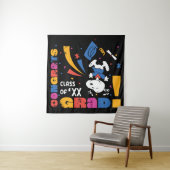 Pinda's Snoopy Gefeliciteerd Geslaagd Afstuderen C Wandkleed (In situ)