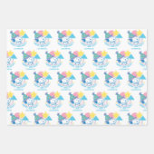 PINDA'S | Snoopy Gelukkige Verjaardagsballonnen Inpakpapier Vel (Voorkant 2)