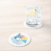 PINDA'S | Snoopy Gelukkige Verjaardagsballonnen Kartonnen Onderzetters (Insitu)