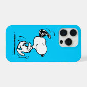 Pinda's | Snoopy Geluksdans iPhone Hoesje (Achterkant horizontaal)