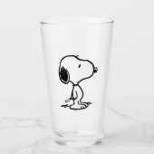 pinda's | Snoopy Glas (Voorkant)