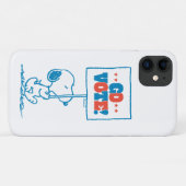 pinda's | Snoopy - Go Vote Sign. Case-Mate iPhone Case (Achterkant (horizontaal))