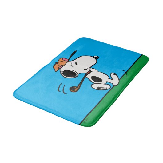 pinda's | Snoopy Golf Swing Badmat (Gekanteld)