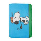 pinda's | Snoopy Golf Swing Badmat (Voorkant Verticaal)