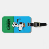 pinda's | Snoopy Golf Swing Bagagelabel (Voorkant horizontaal)