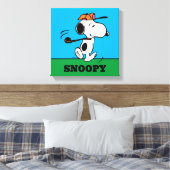 pinda's | Snoopy Golf Swing Canvas Afdruk (Insitu (Slaapkamer))