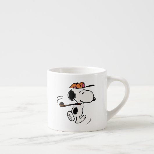 pinda's | Snoopy Golf Swing Espresso Kop (Rechts)