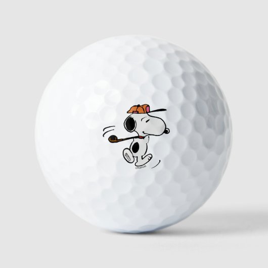 pinda's | Snoopy Golf Swing Golfballen (Voorkant)