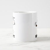 pinda's | Snoopy Golf Swing Grote Koffiekop (Voorkant)