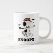 pinda's | Snoopy Golf Swing Grote Koffiekop (Rechts)