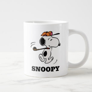 pinda's   Snoopy Golf Swing Grote Koffiekop