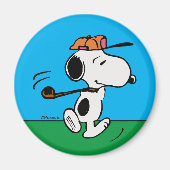 pinda's | Snoopy Golf Swing Magneet (Voorkant)