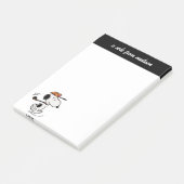 pinda's | Snoopy Golf Swing Post-it® Notes (Schuin)