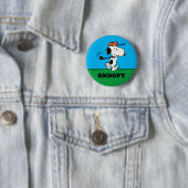 pinda's | Snoopy Golf Swing Ronde Button 5,7 Cm (In situ)