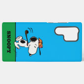 pinda's | Snoopy Golf Swing Samsung Galaxy Hoesje (Achterkant horizontaal)