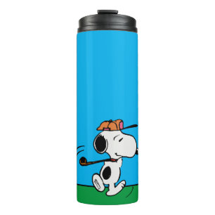 pinda's   Snoopy Golf Swing Thermosbeker