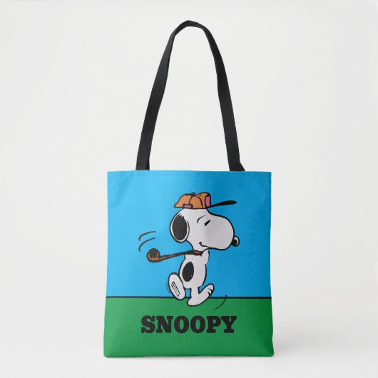 pinda's | Snoopy Golf Swing Tote Bag (Voorkant)
