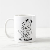 pinda's | Snoopy Greatest Teacher Personalized Koffiemok (Links)
