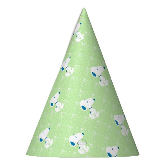 pinda's | Snoopy Green Deco Dreams Patroon Feesthoedjes (Links)