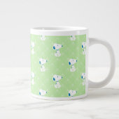 pinda's | Snoopy Green Deco Dreams Patroon Grote Koffiekop (Rechts)