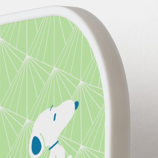 pinda's | Snoopy Green Deco Dreams Patroon Pickleball Paddle (Links Detail)