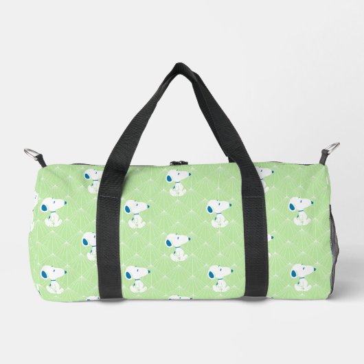 pinda's | Snoopy Green Deco Dreams Patroon Plunjezak (Voorkant)